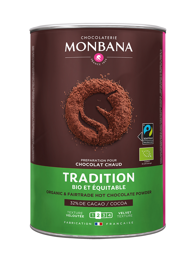 Chocolat en poudre Tradition bio Max Havelaar 1kg