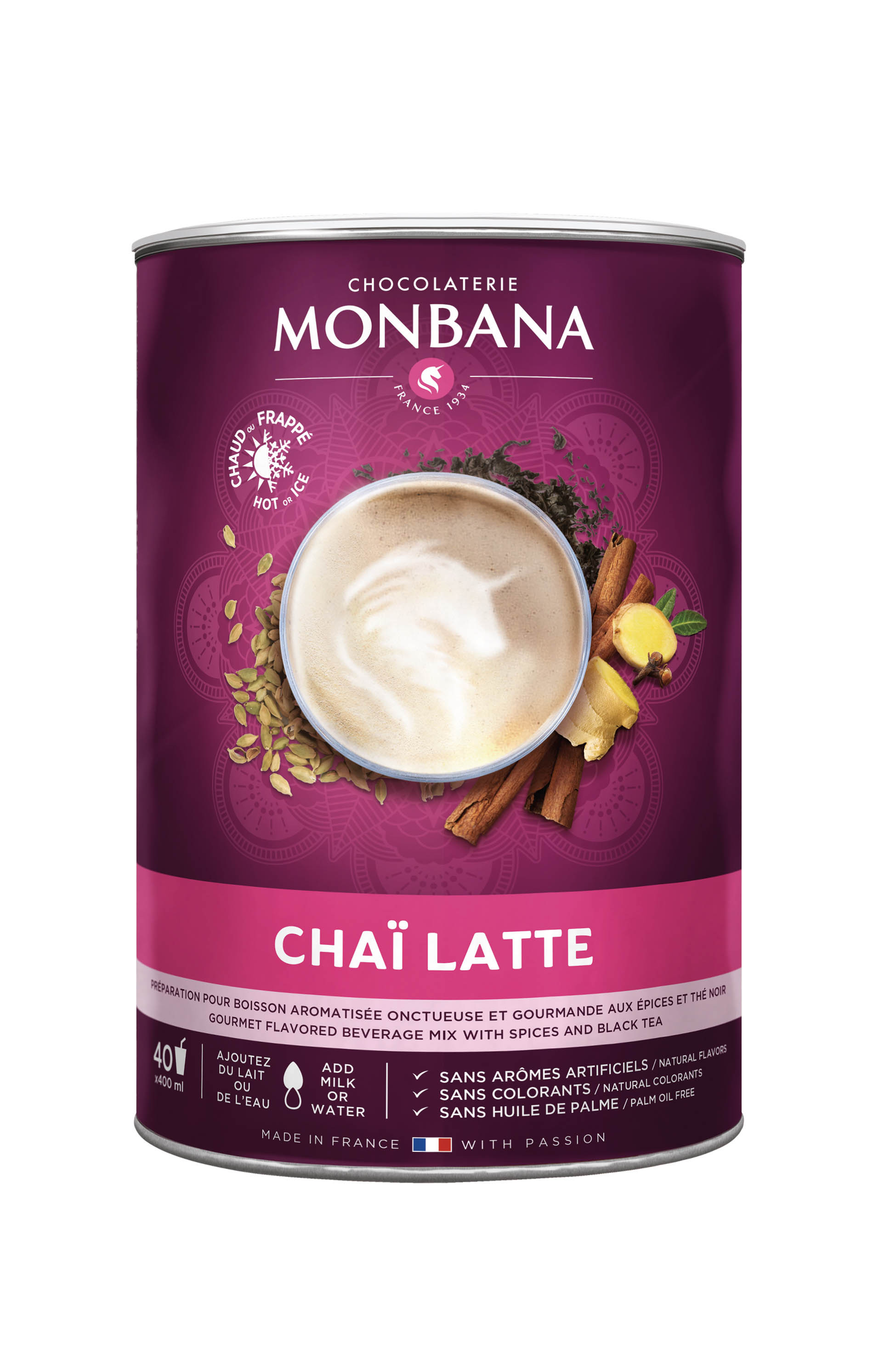 Chaï latte - monbana