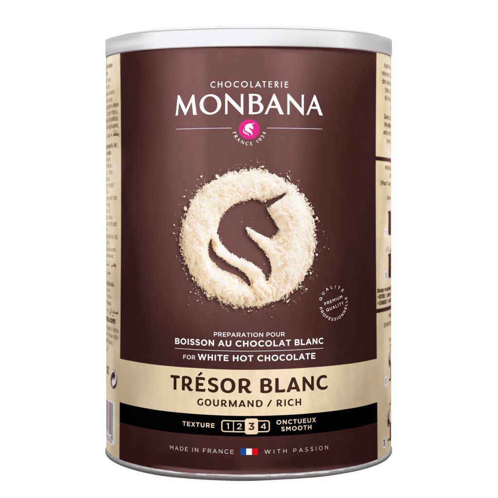 Trésor de chocolat blanc - monbana