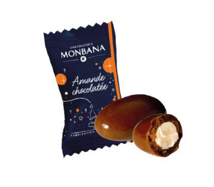 Assortiment de Noël amande noisettes chocolats